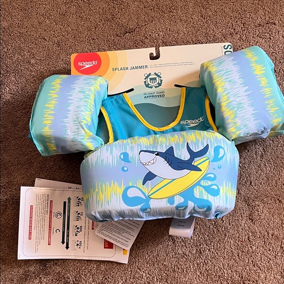 Speedo Other - Speedo Kids Swim Vest - Aqua and Yellow